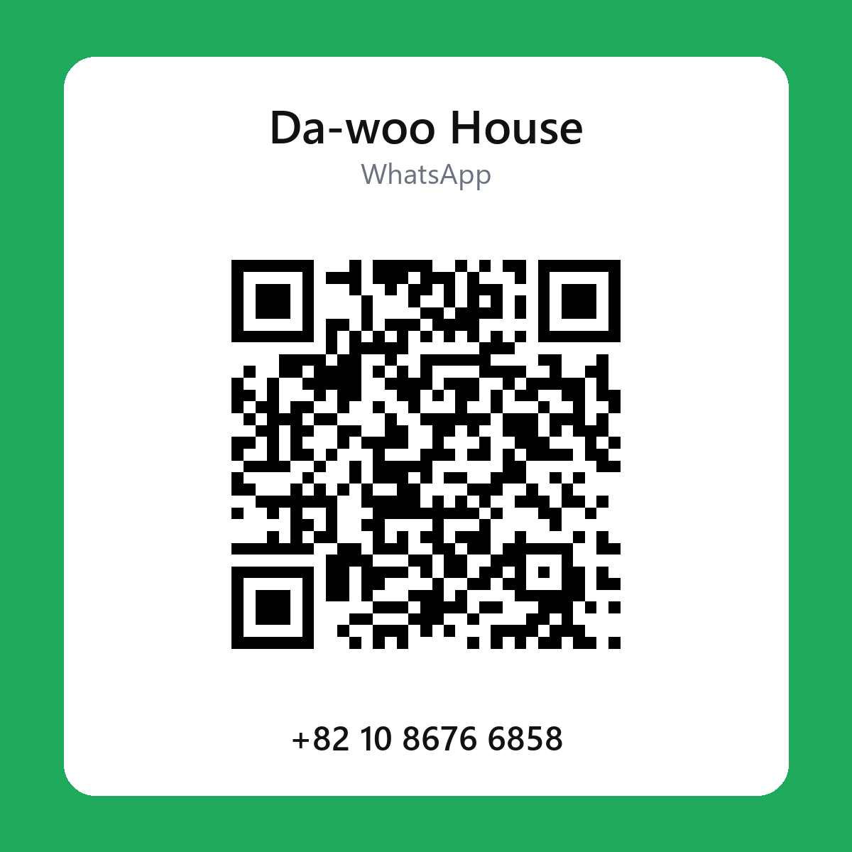 WhatsApp QR Code